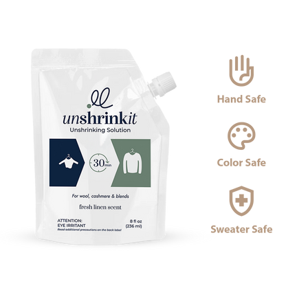 Unshrinkit Solution