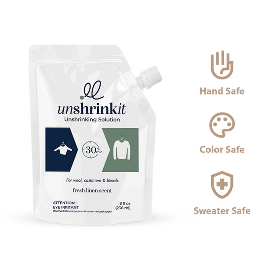 Unshrinkit Solution